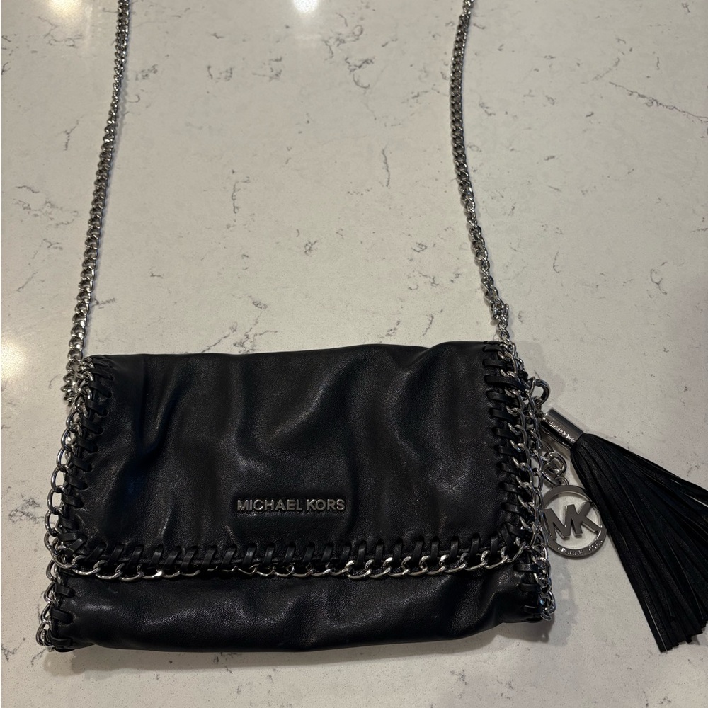 Michael Kors Black Chain Shoulder Bag